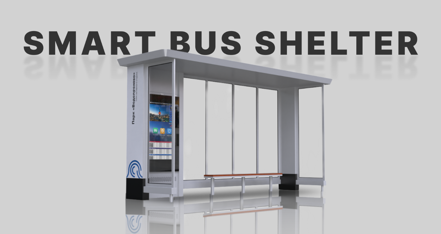 Outdoor Smart Public Transit Bus Shelter ZX-BS-010_6