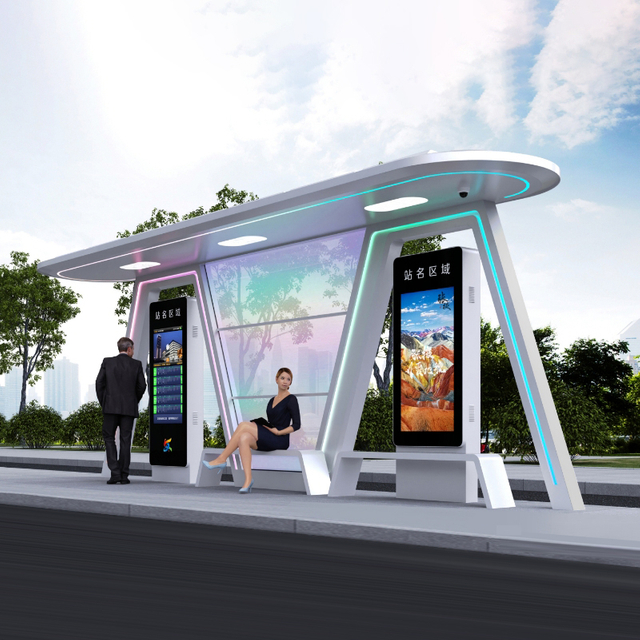 Modern Bus Shelter-HCT-0066