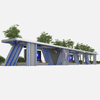 Metal Bus Shelter Stop-HCT-0114