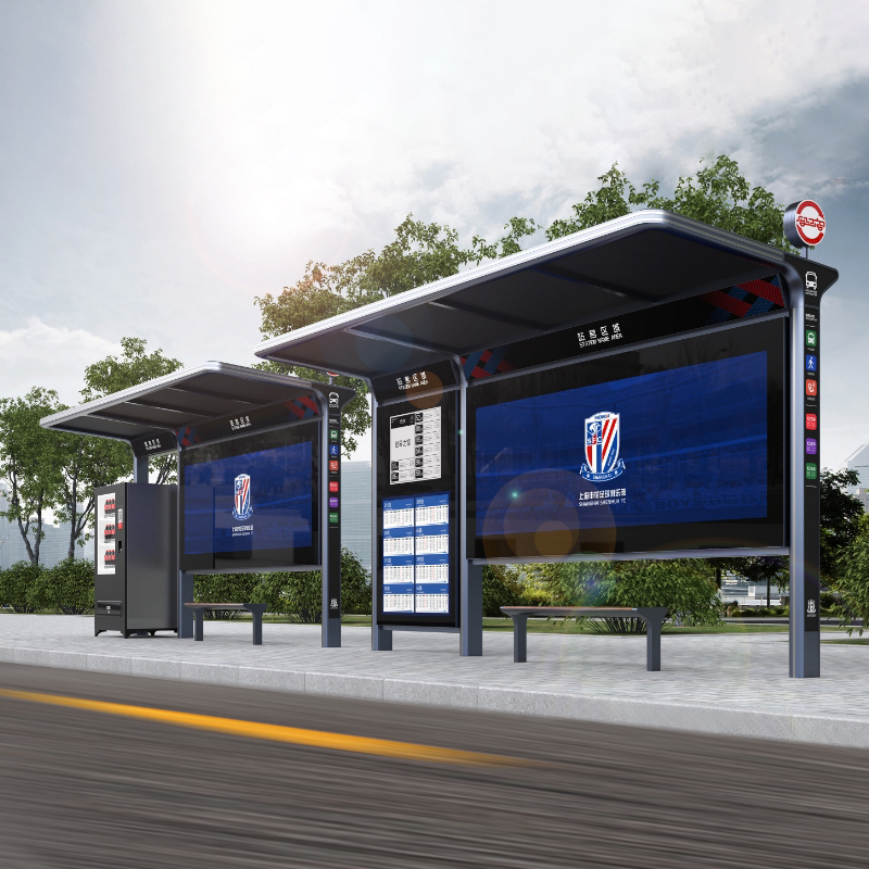 Minimalist Design Bus Shelter-ZEMSO-HCT-0007