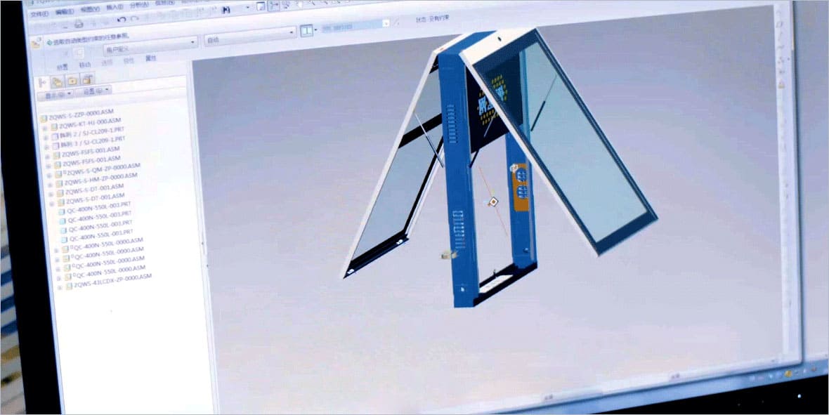 Customized Display bus stop digital signage technical support