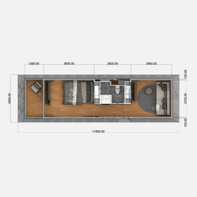 Mobile Hotel ZEMSO-YDF-0004