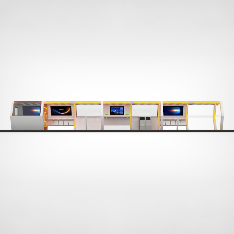 Bus Stop Shelter with Bench-ZEMSO-HCT-0100