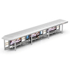 Smart City Metal Bus Shelter-ZEMSO-HCT-0062