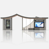 Modern Solar Bus Stop Shelter-HCT-0119