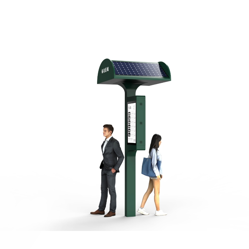 Outdoor Bus Stop E-ink Digital Signage ZEMSO-DZZP-0004