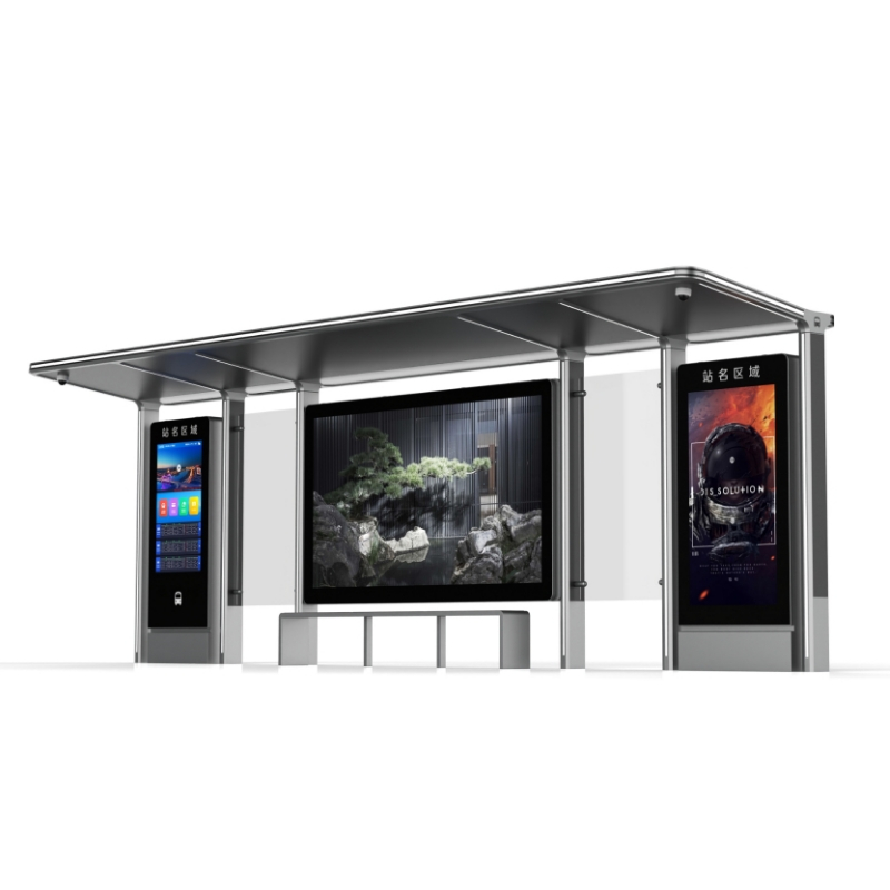 Smart Modern Bus Kiosk-ZEMSO-HCT-0047