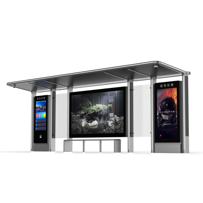 Smart Modern Bus Kiosk-ZEMSO-HCT-0047