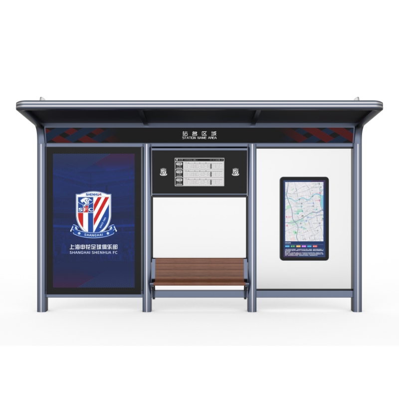 Minimalist Design Bus Shelter-ZEMSO-HCT-0007