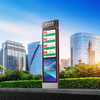 Outdoor Smart Ultrathin LCD Screen Bus Stop Signage ZEMSO-DZZP-0027