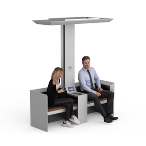 Modern Design Waiting Bus Solar Bench ZEMSO-ZY-0014