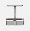 Waiting Bus Station Smart Solar Bench ZEMSO-ZY-0013