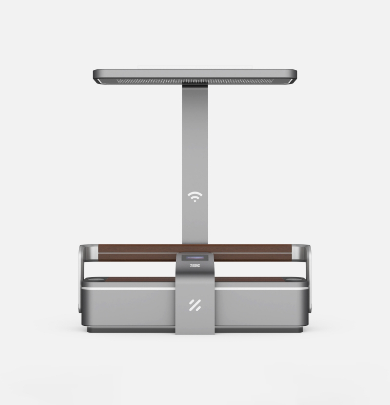 Waiting Bus Station Smart Solar Bench ZEMSO-ZY-0013