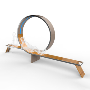 Park Furniture Cell Phone Wireless Charging Solar Bench ZEMSO-ZY-0016