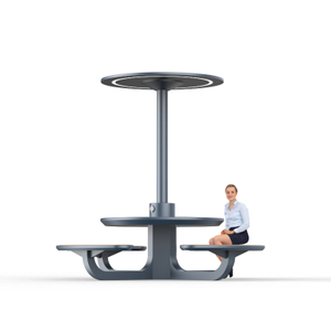 Outdoor Solar Power Bench ZEMSO-ZY-0010