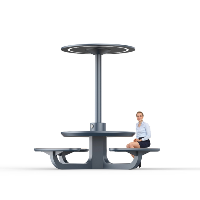 Outdoor Solar Power Bench ZEMSO-ZY-0010