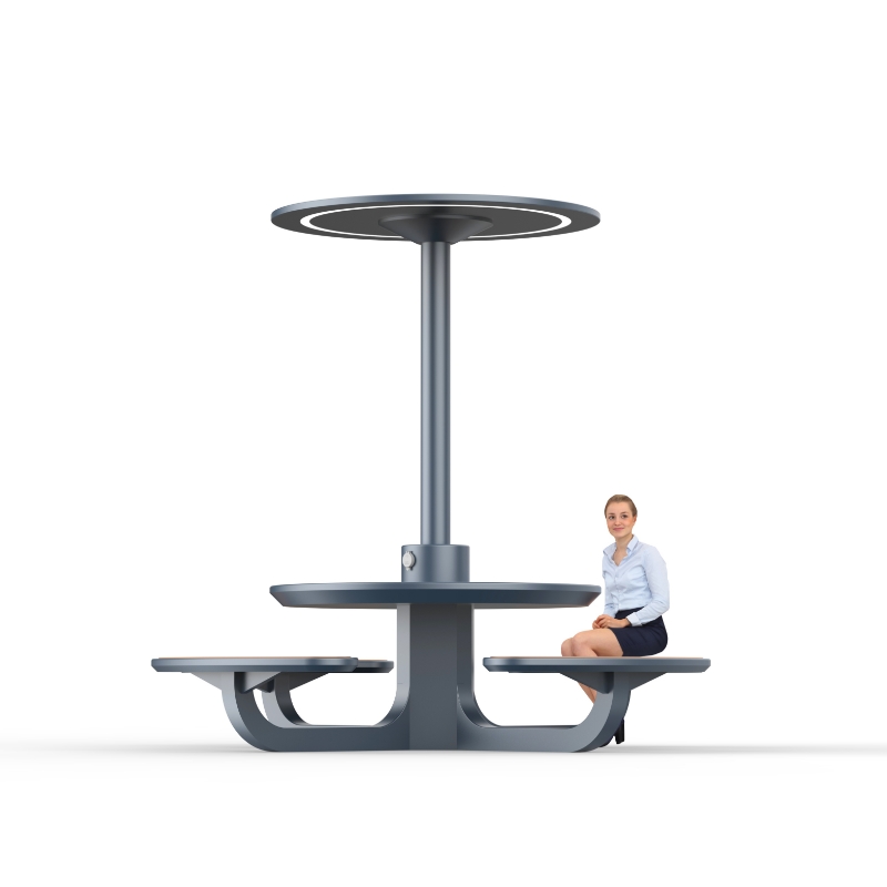 Outdoor Solar Power Bench ZEMSO-ZY-0010