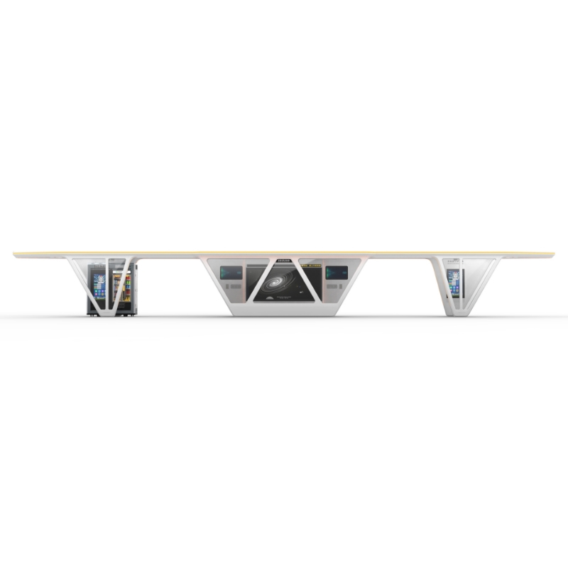 Metal Bus Stop Shelter Design-ZEMSO-HCT-0097