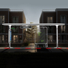 Stainless Steel Bus Stop Shelter-HCT-0102