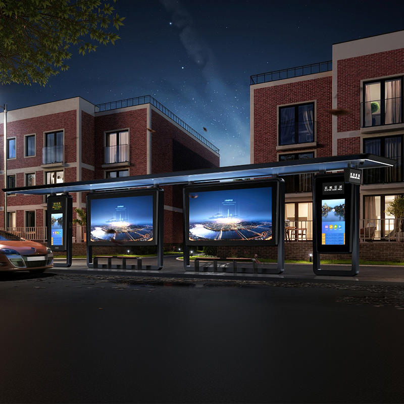 Smart Bus Stop Shelter-HCT-0130
