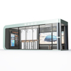 Customized Metal Bus Stop Shelter-HCT-0124