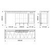 Moderm Metal Bus Stop Shelter-HCT-0133
