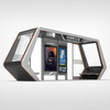 Metal Bus Stop Shelter-HCT-0135