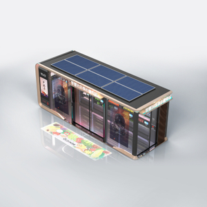 Solar Retail City Service Kiosk ZEMSO-FWT-0016