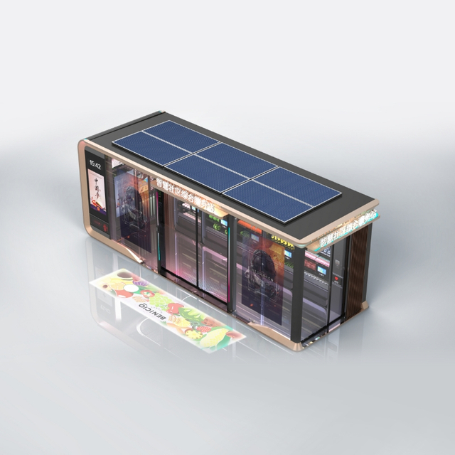 Solar Retail City Service Kiosk ZEMSO-FWT-0016