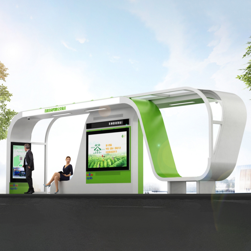 Outdoor Smart Bus Station-ZEMSO-HCT-0014