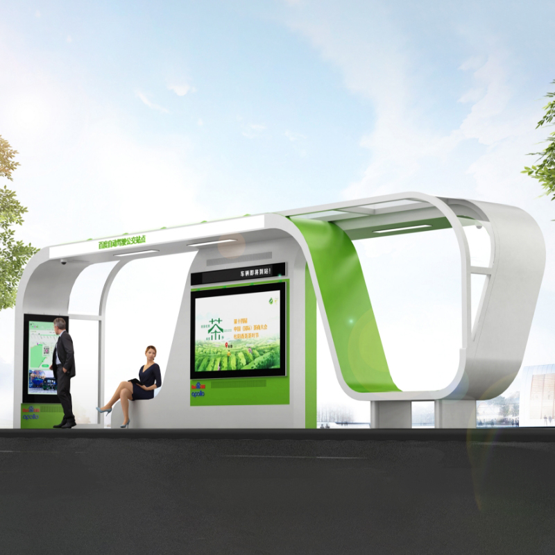 Outdoor Smart Bus Station-ZEMSO-HCT-0014