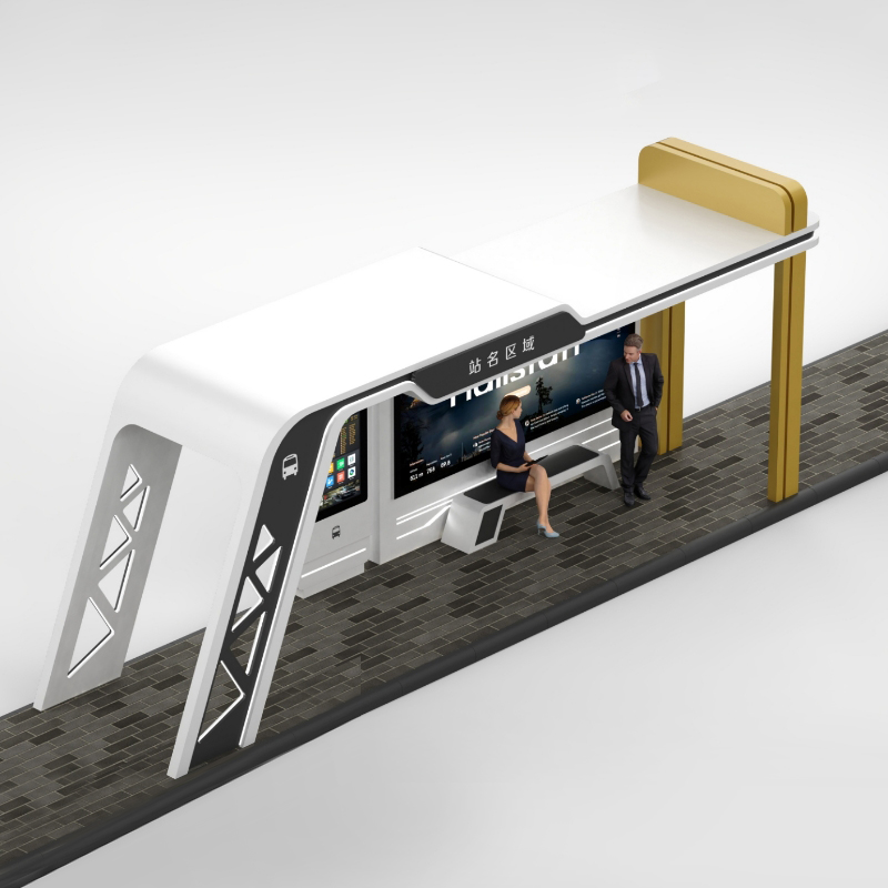 Outdoor Smart Bus Station-ZEMSO-HCT-0014