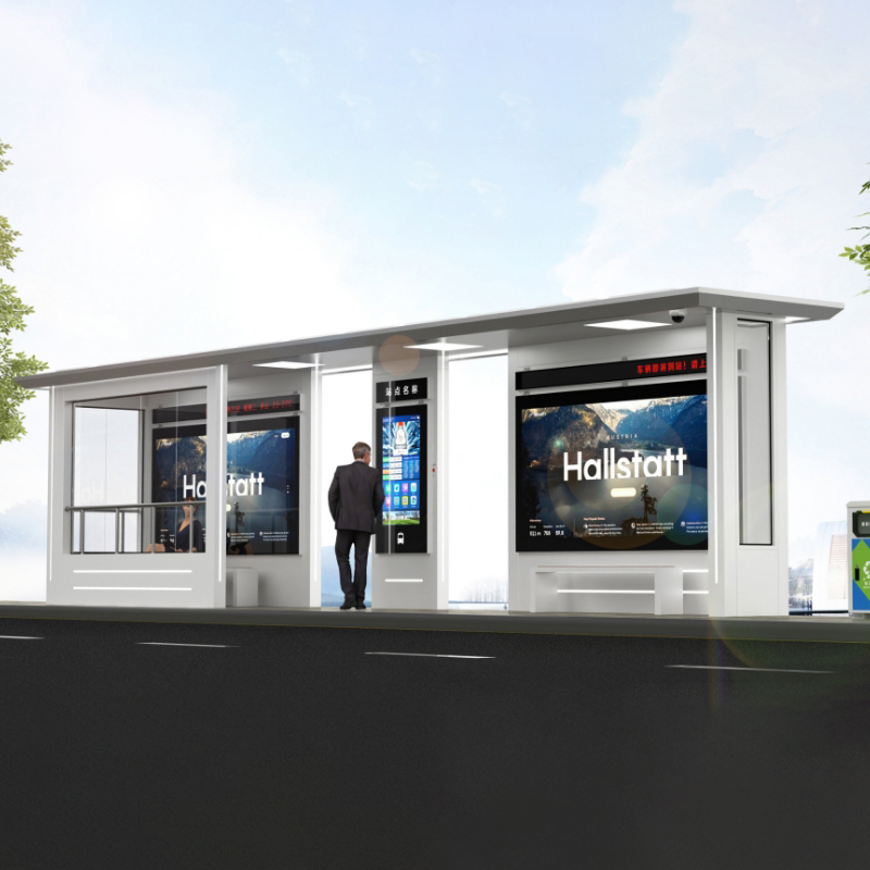 Smart Bus Stop for Street Furniture ZEMSO-HCT-0055