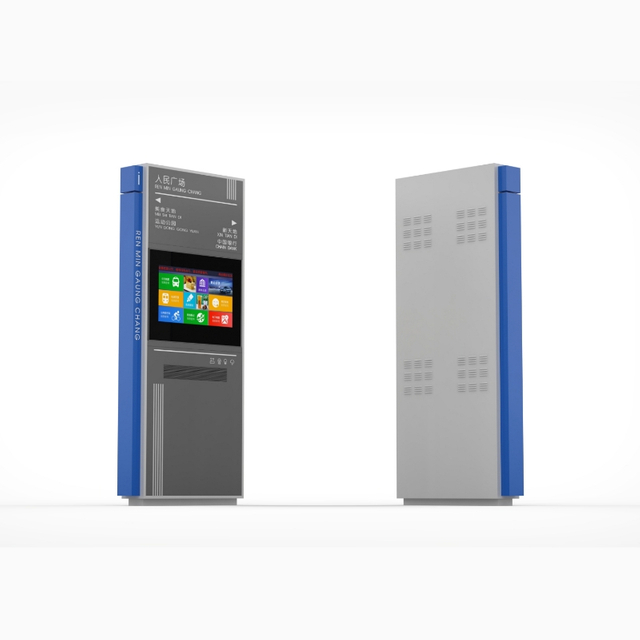 Outdoor Smart LCD Bus Stop Advertising Digital Signage ZEMSO-DZZP-0021