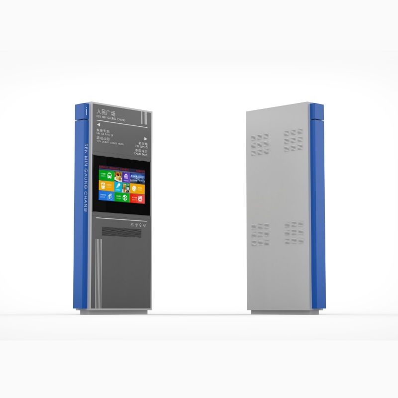 Outdoor Smart LCD Bus Stop Advertising Digital Signage ZEMSO-DZZP-0021