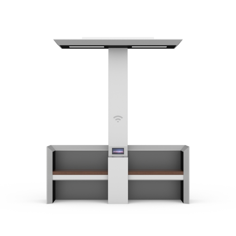 Modern Design Waiting Bus Solar Bench ZEMSO-ZY-0014
