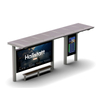 Bus Stop Shelter with Bench-ZEMSO-HCT-0085