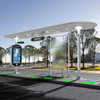 Stainless Steel Bus Stop Shelter-HCT-0102