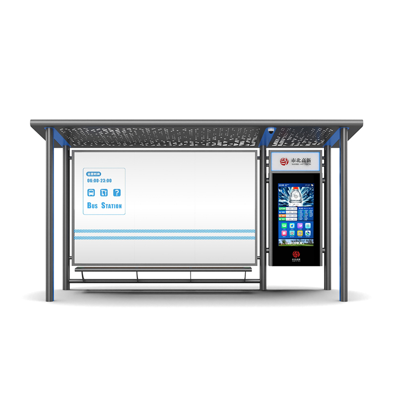 Metal Carved Bus Shelter-HCT-0070