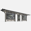 Classic Metal Bus Stop-HCT-0112
