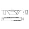 Modern Metal Bus Stop-HCT-0136