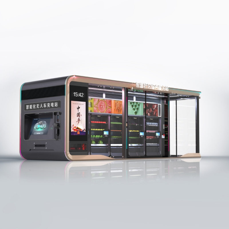 Solar Retail City Service Kiosk ZEMSO-FWT-0016