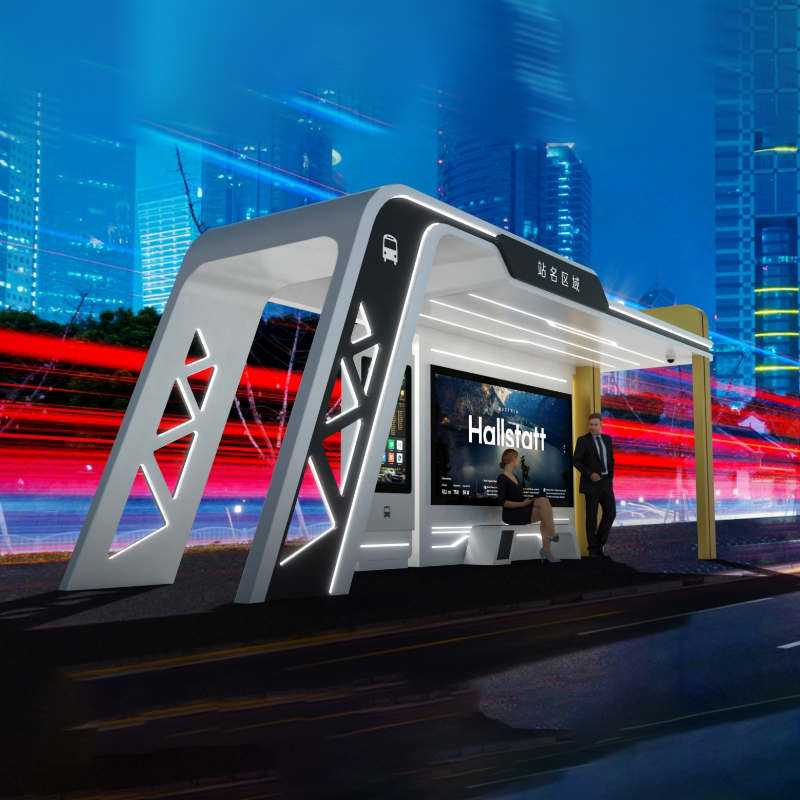 Outdoor Smart Bus Station-ZEMSO-HCT-0014