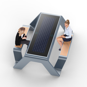Outdoor Street Waiting Taxi Solar Bench ZEMSO-ZY-0015
