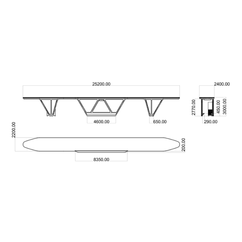 Metal Bus Stop Shelter Design-ZEMSO-HCT-0097