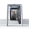 Stainless Steel Bus Shelters-HCT-0125