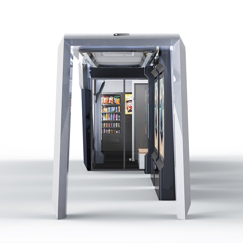 Stainless Steel Bus Shelters-HCT-0125