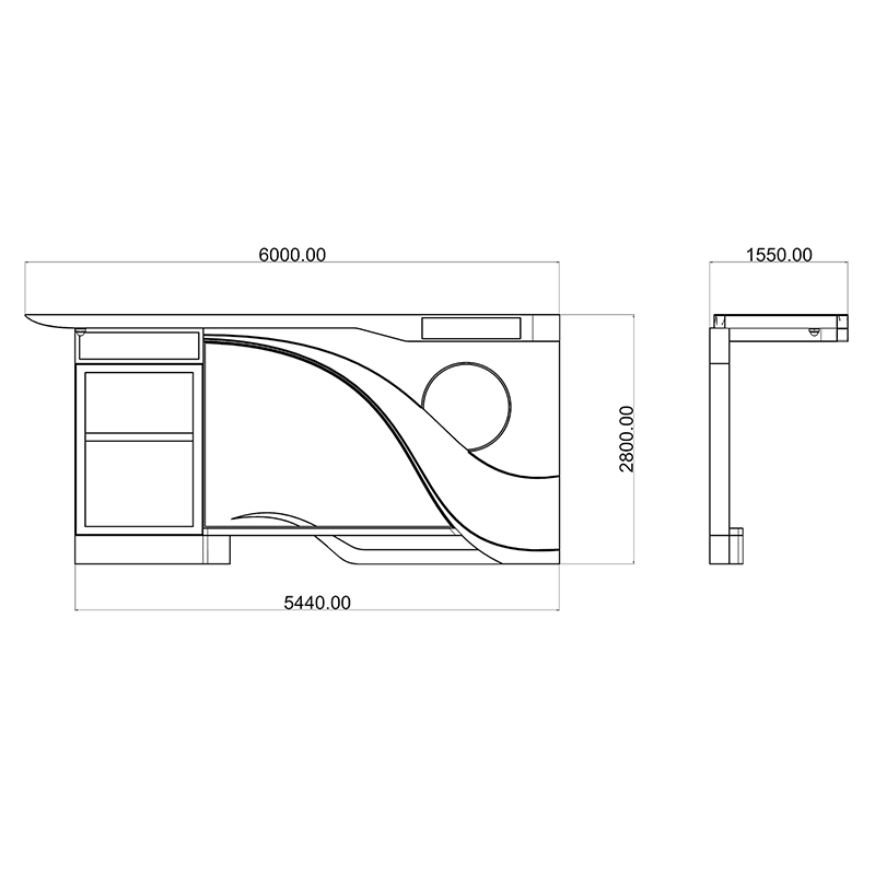 Galvanized Steel Closed AC Bus Shelter-HCT-0106