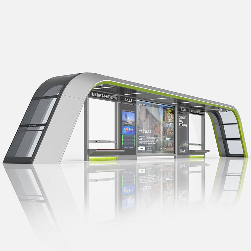 Bus Stop Shelter For Sale-HCT-0120