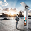 Outdoor Solar LCD Bus Stop Digital Signage ZEMSO-DZZP-0007
